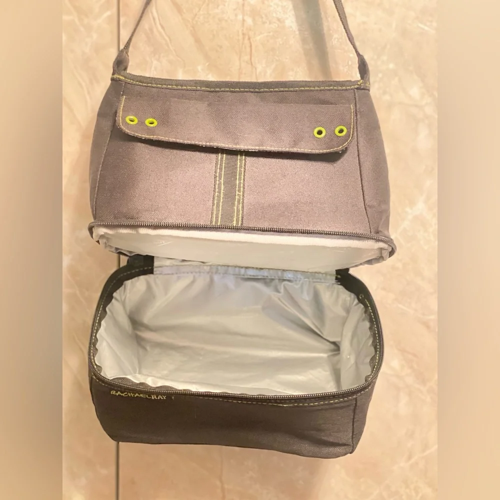 Rachael Ray Black & Green Lunch Bag